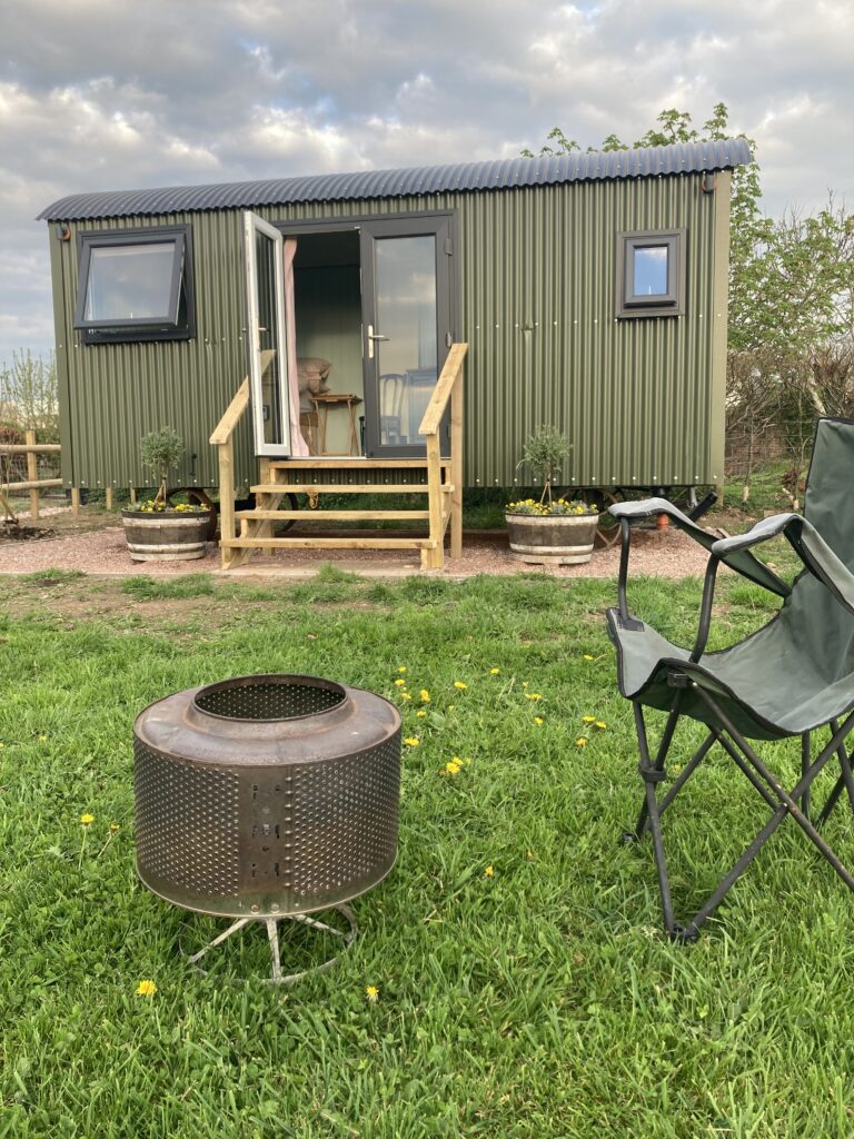 Mulsford shepherd's hut